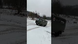 Can The Uaz Climb This Snowy Hill 