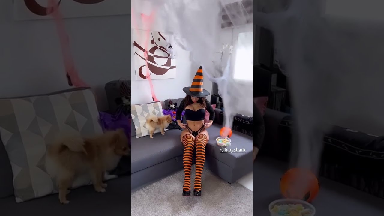 Big booty devil fany shark cosplay most watch this!!! - YouTube