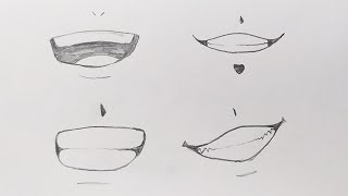 How to Draw Anime Mouths and Lips With Expressions an inDepth Guide   GVAATS WORKSHOP