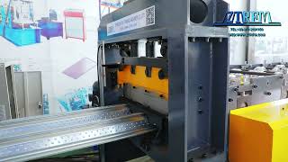 【ZHONGTUO】Metal steel Floor decking roll forming machine Galvanized Steel deck machine