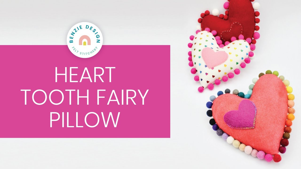 Heart Tooth Fairy Pillow