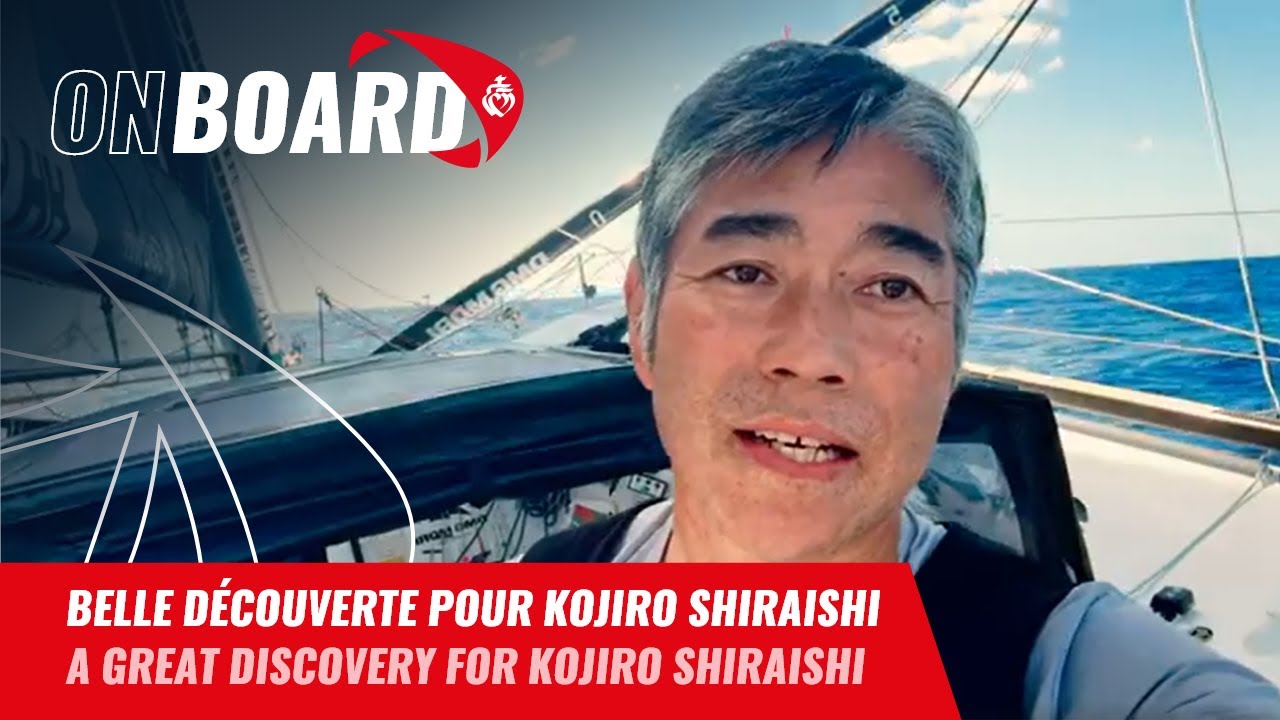 ⁣Belle découverte pour Kojiro Shiraishi | Vendée Globe 2024
