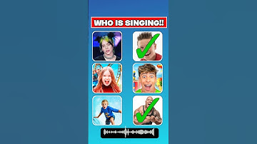 Guess The SONG YouTuber ! Part 6 #shorts #youtuber #guess #quiz