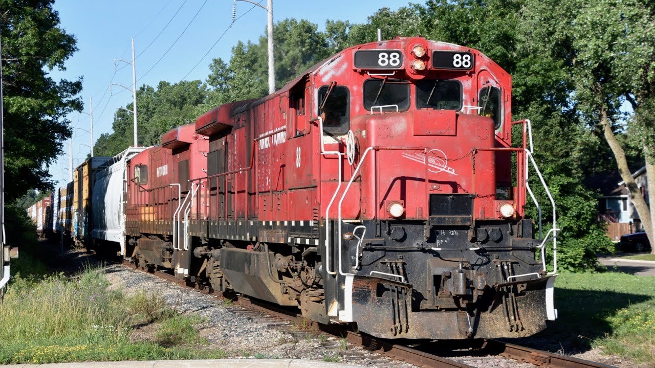 Railfanning the Minnesota Commercial Railroad 7/16/20 YouTube