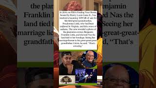 🤯😱Nas finds 1859 bill of sale for his third-great-grandmother..🥹❤️#shorts