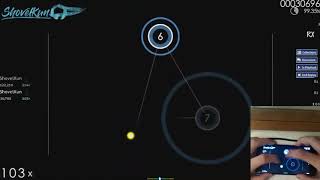 osu! stable on android (Relax liveplay) screenshot 1