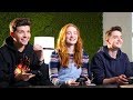 PLAYING GAMES with the STRANGER THINGS CAST! (Season 3)