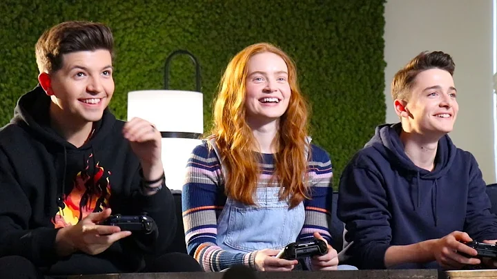 PLAYING GAMES with the STRANGER THINGS CAST! (Seas...