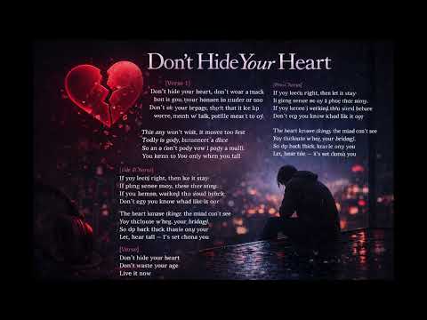 Don’t Hide Your Heart | A Song for Anyone Feeling Lost