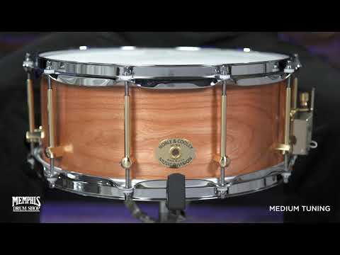 Noble & Cooley 14x6 Solid Shell Classic Cherry Snare Drum - Natural Oil (FGSSC146COFC)
