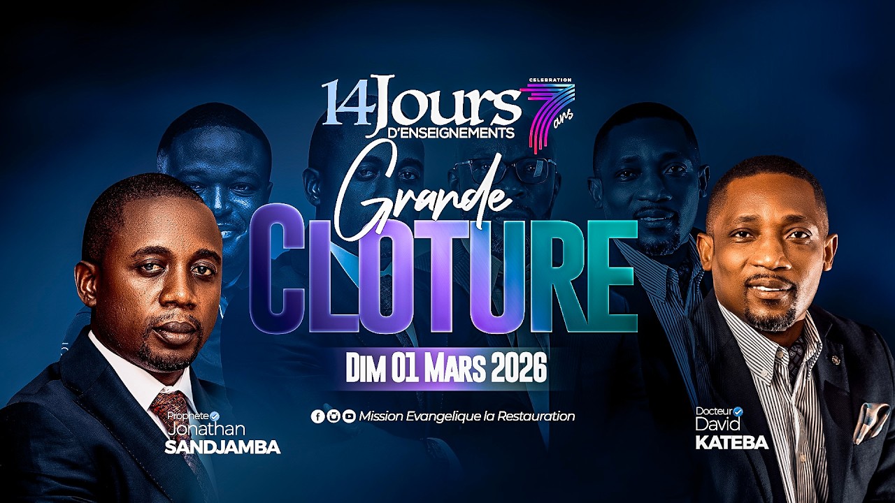 14 JOURS D'ENSEIGNEMENTS J14 | Docteur. David KATEBA | Dimanche 01 Mars 2026