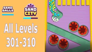 Sand Balls ALL Levels 301 to 310 + Bonus Level SayGames
