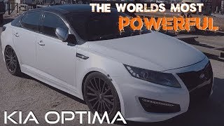 446 WHP Kia Optima! The Most Powerful Optima In The US.