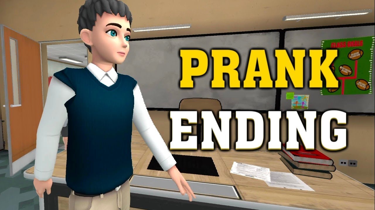 Ink Prank on Madam Ji! ✒️ Virtual High School Simulator FUNNIEST Prank! 😂🔥 School Gone Wrong!