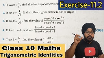 RD Sharma Ex 11.2 Q1 to Q14 Solutions for Class 10 Maths Chapter 10 Trigonometric Identities