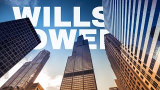 Wills Formerly Sears Tower Chicago 4K Video World Drone Tour Google Earth Studio 4K Drone