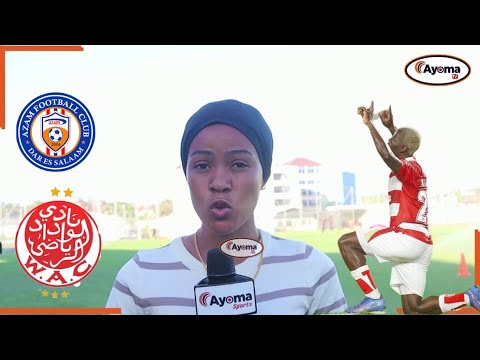 AZAM FC WAJIFUA KUWAKABILI WYDAD AC TAZAMA HAPA MAZOEZI YA KIKOSI CHA AZAM KUELEKEA MCHEZO WA CAFCC 