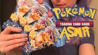 Opening Pokemon Cards! XY Evolutions Booster Packs, Soft-Spoken ASMR