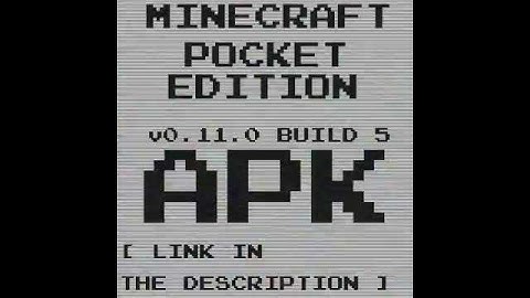 MCPE V0.11.0 BUILD 5 APK
