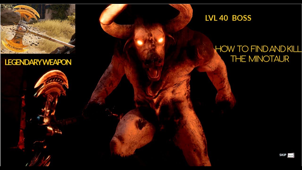 Assassin's Creed Odyssey Minotaur's Labrys