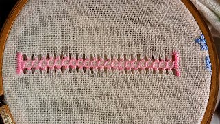 Hand embroidery simple drawn thread embroidery tutorial: Tarkashi design
