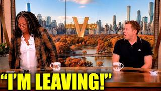 Whoopi Goldberg QUITS The View LIVE After BRUTAL Clash with Leanne Morgan