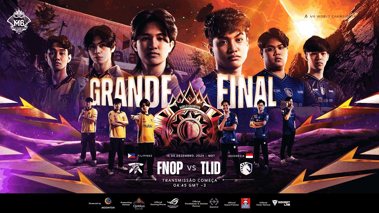 M6 Grande Final | FNATIC ONIC PH x TEAM LIQUID ID | Jogo