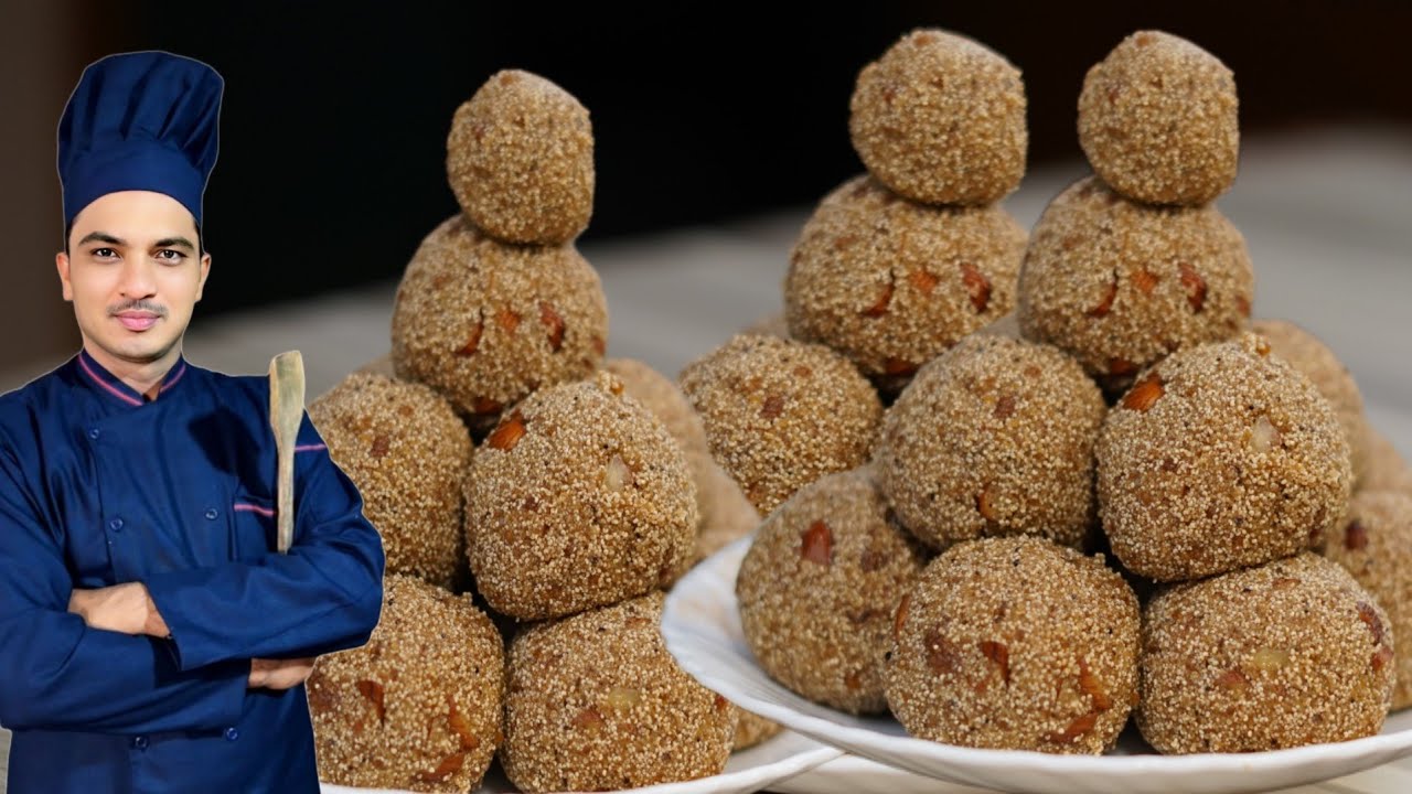 Home Remedy for Joint& Knee Pain Relief |Khaskhas ke ladoo Recipe|Chef M Afzal|