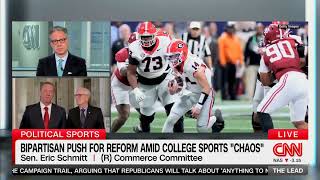 Senator Schmitt Discusses Bipartisan Effort to Bring Stability to College Sports on CNN
