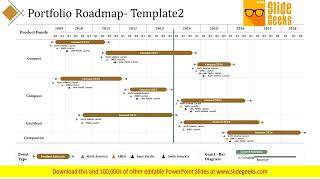 Portfolio Roadmap Ppt Powerpoint Presentation Summary Professional