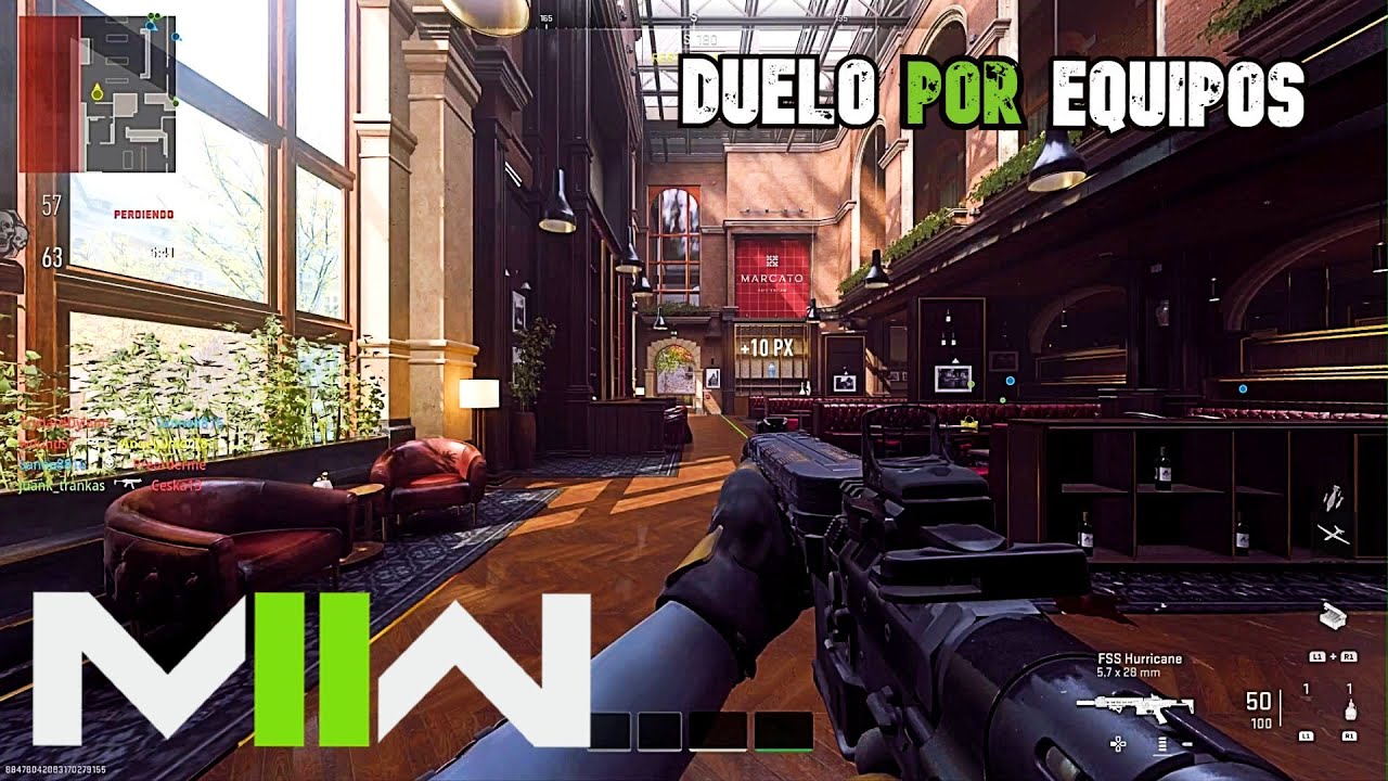 Call of Duty Modern Warfare 2: Duelo por Equipos Multiplayer Gameplay ...