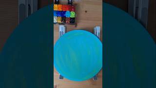 делаю фон на 1 холсте #рисование #акриловыекраски #холстакрил