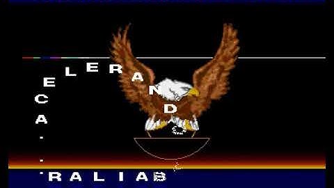 Amiga rotating text tech-demo