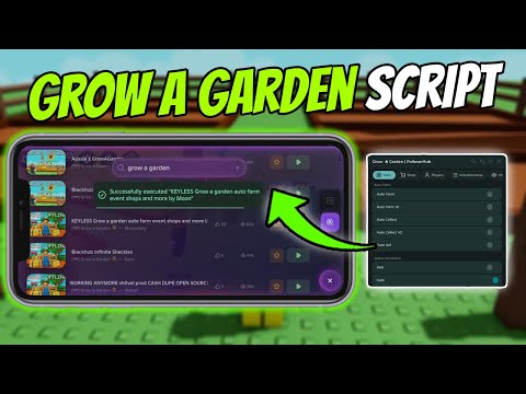 *NO KEY* Grow a Garden SCRIPT ☀️ Egg Spawner, Candy Blossom, Auto Farm & MORE!