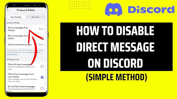 How To Disable Direct Message On Discord