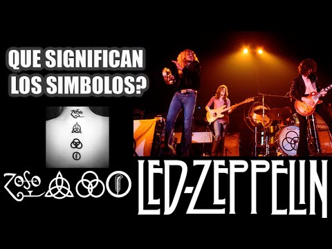 LED ZEPPELIN SYMBOLS (THE REAL MEANING)