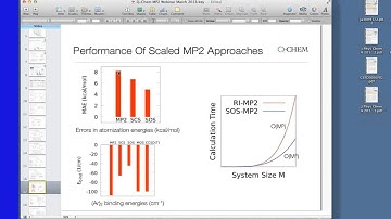 Q-Chem Webinar 7:  MP2 Methods in the Q-Chem Software Package