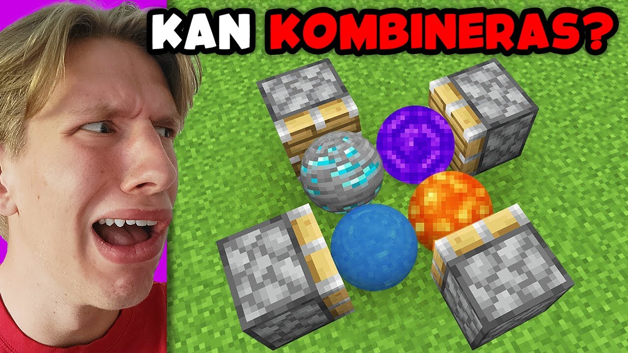 Vad kan Kombineras i Minecraft?