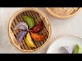 How to Make Rainbow Dumplings | Colourful and Natural Dumpling Wrappers