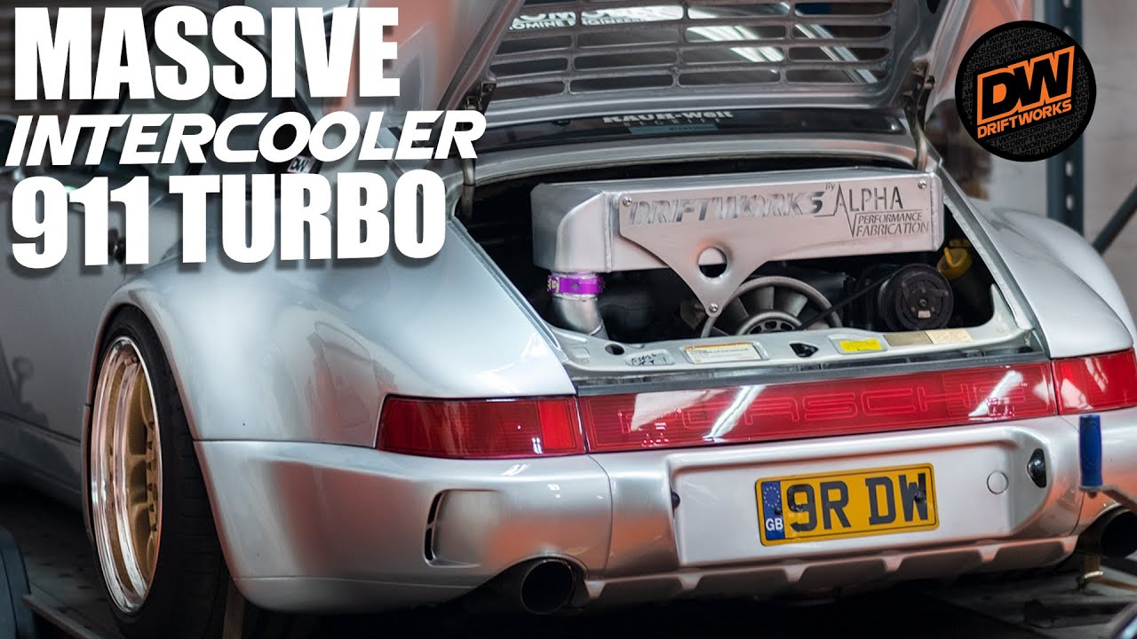 Massive 911 Turbo Intercooler by Alpha Performance Fab - Porsche 964 ...