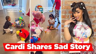 Cardi B's Adorable Kids Playing With Toys In Their Home