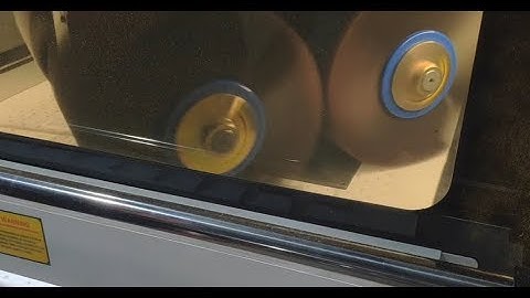 Jonsen Sander SGP800 "Ideal for deburring and edge rounding of laser cutting parts"