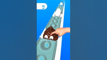 Run 3d 🌀💠- Satisfying Android || mobile games #shorts #games #lynxyt #poprun3d