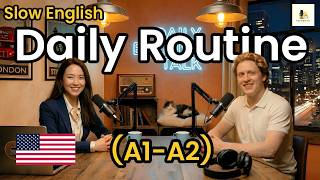 Famous Talk About Your Daily Routine | Slow English Practice for Beginners Wealth