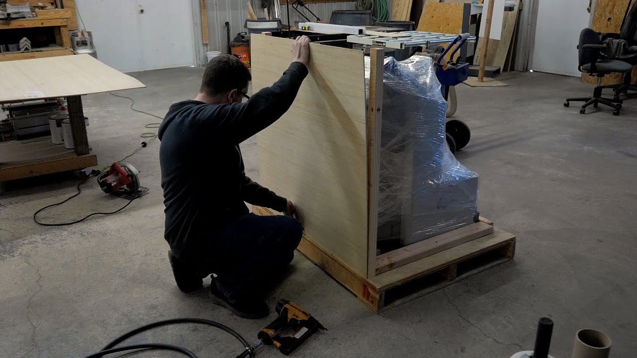 How We Crate | Shipping Equipment - YouTube