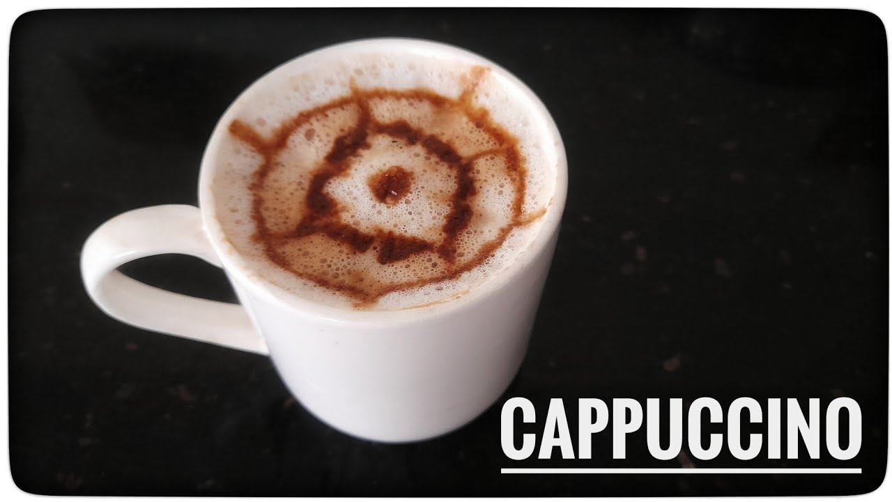 Easy homemade cappuccino recipe in malayalam creamy tasty YouTube