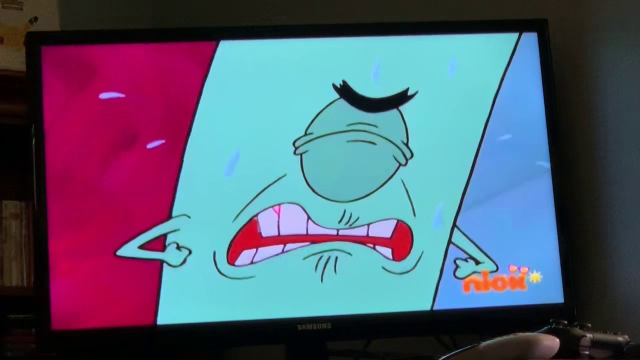 Plankton tries to poop out secret formula YouTube