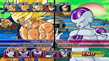Team Goku VS Frieza Family (COM VS COM) | Dragon Ball Z Budokai Tenkaichi 3 Gameplay