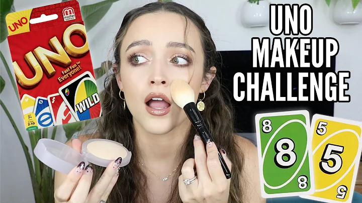 UNO CARDS PICK MY MAKEUP | HOW MANY LAYERS?!