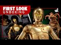 Hot toys c3po star wars return of the jedi figure unboxing  first look
